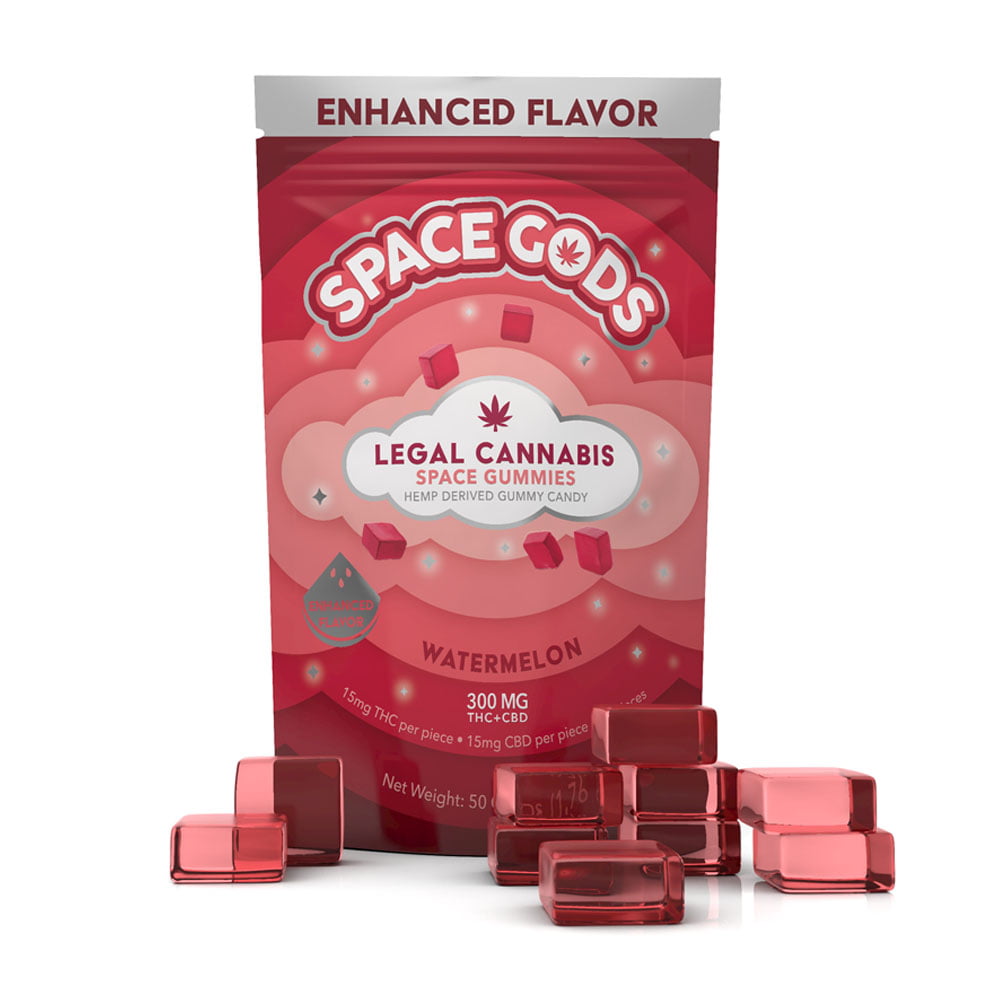 Space Gods D9+CBD Gummies - 10pc