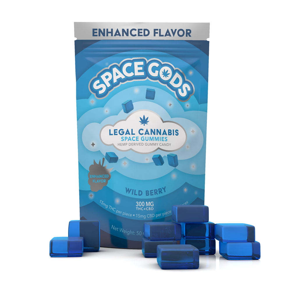 Space Gods D9+CBD Gummies - 10pc