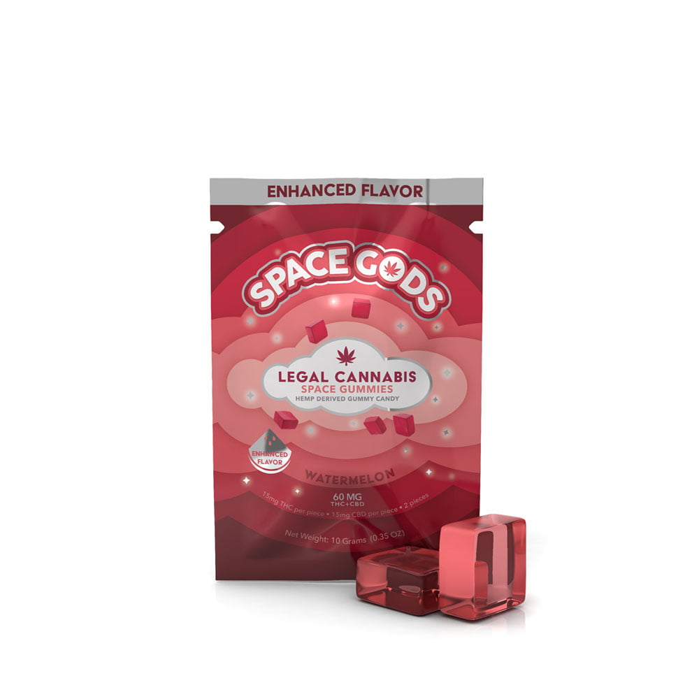 Space Gods D9+CBD Gummies - 2pc