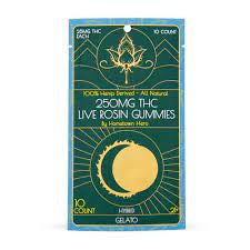 Hometown Hero Delta-9 Live Rosin Strain Specific Gummies