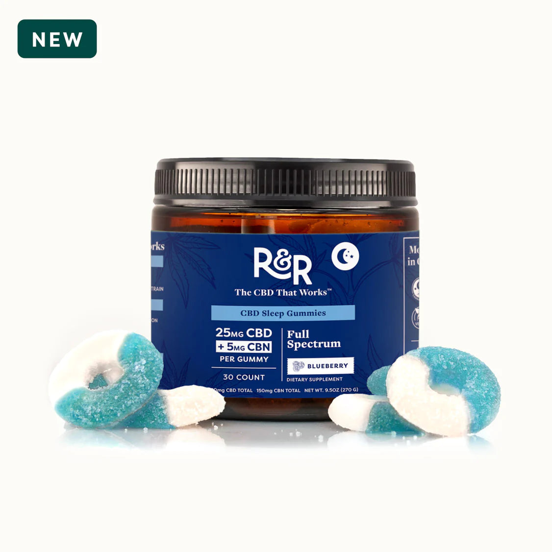 R&R Meds CBD+CBN Sleep Gummies